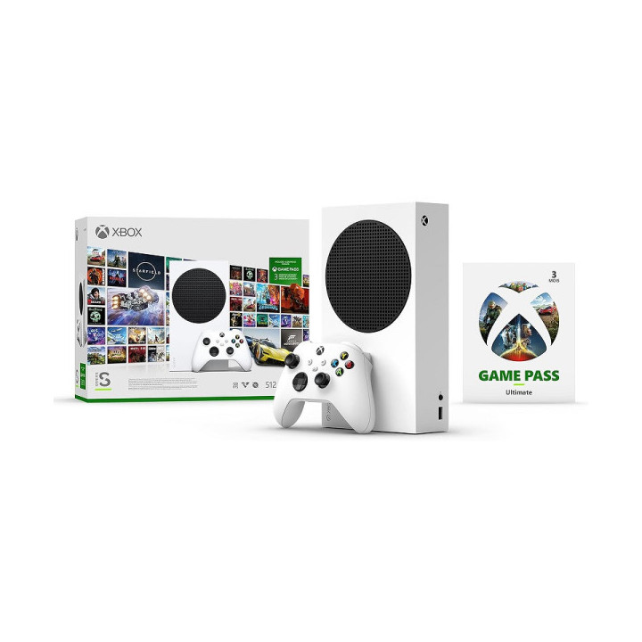 Microsoft Xbox Series S + 3 Mois Gamepass Ultimate Console Xbox Maroc