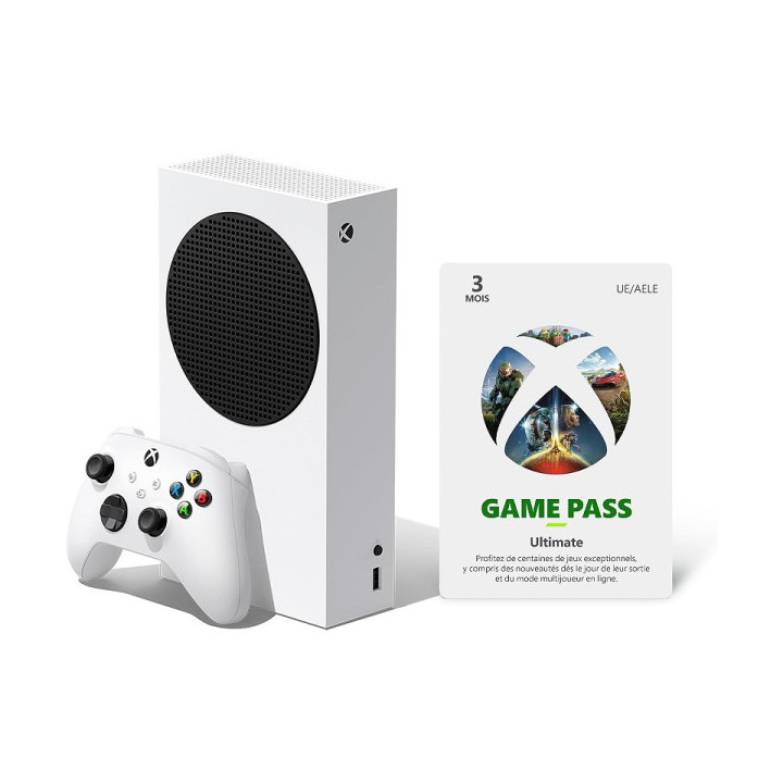 Microsoft Xbox Series S + 3 Mois Gamepass Ultimate Console Xbox Maroc