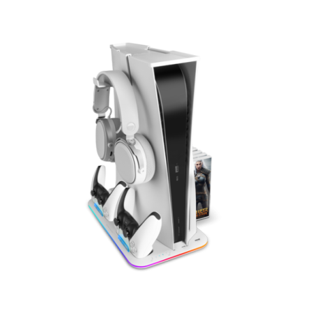 Mars Gaming MPS5-B PS5 Stand White Console Mars Gaming Maroc