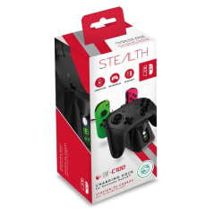 Triple Station de charge Stealth SW-C100 pour Nintendo Switch Noir ...