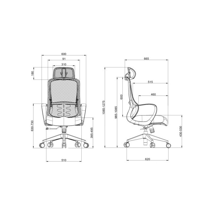 SKILLCHAIRS Ergo Roma Chaise ergonomique SKILLCHAIRS Maroc