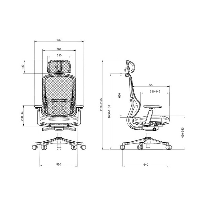 SKILLCHAIRS Ergo Selva Chaise ergonomique SKILLCHAIRS Maroc