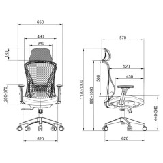 SKILLCHAIRS Ergo Estrella Chaise ergonomique SKILLCHAIRS Maroc