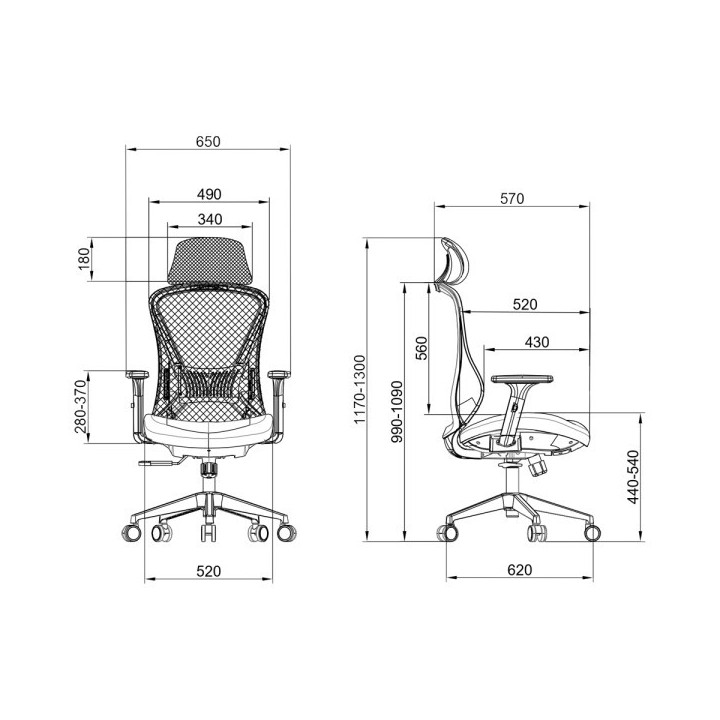 SKILLCHAIRS Ergo Estrella Chaise ergonomique SKILLCHAIRS Maroc