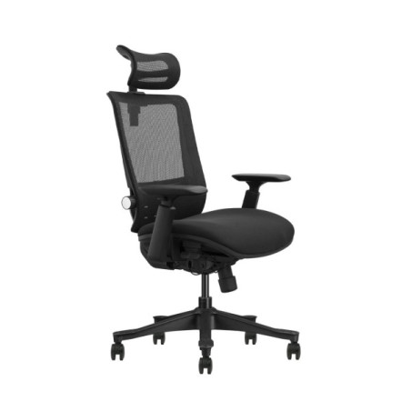 SKILLCHAIRS SM6F-BH (Black) Chaise ergonomique SKILLCHAIRS Maroc