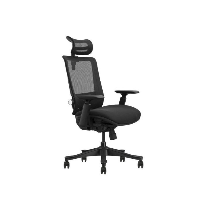 SKILLCHAIRS SM6F-BH (Black) Chaise ergonomique SKILLCHAIRS Maroc
