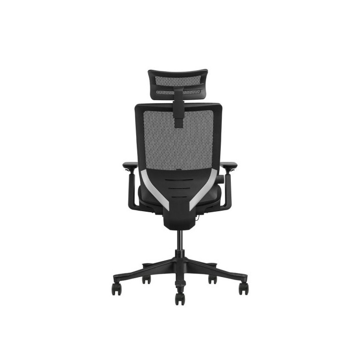 SKILLCHAIRS SM6F-BH (Black) Chaise ergonomique SKILLCHAIRS Maroc