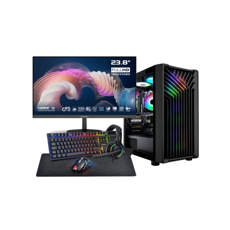 SETUP Gamer Essential R5 5600 RX6650XT + XGC-120 + X24G14IFF 144Hz SETUP Gamer Essential R5 5600 RX6650XT + XGC-120 + X24G14IFF 144Hz