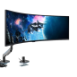 BUNDLE Samsung Odyssey G95C S49CG954EU 49" LED + XTRMLAB L210C-16TDL-BDG (Black/Dark Gray)