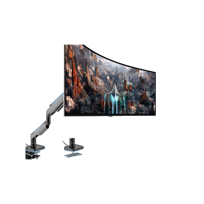 BUNDLE Samsung Odyssey G9 S49CG934SU 49" OLED + XTRMLAB L210C-16TDL-BDG (Black/Dark Gray)