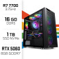 PC Gamer Ultrapc Ryzen 7 7700/1TB SSD/16GB DDR5/RTX5060