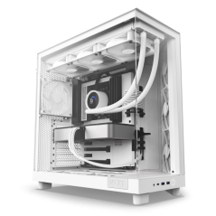 NZXT H6 Flow White Boitiers PC NZXT Maroc
