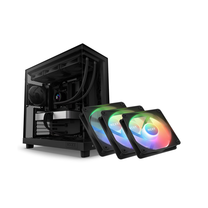 NZXT H6 Flow Black Boitiers PC NZXT Maroc