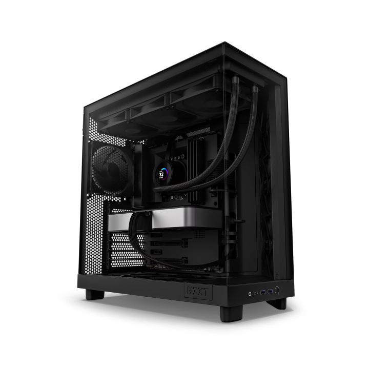 NZXT H6 Flow Black Boitiers PC NZXT Maroc
