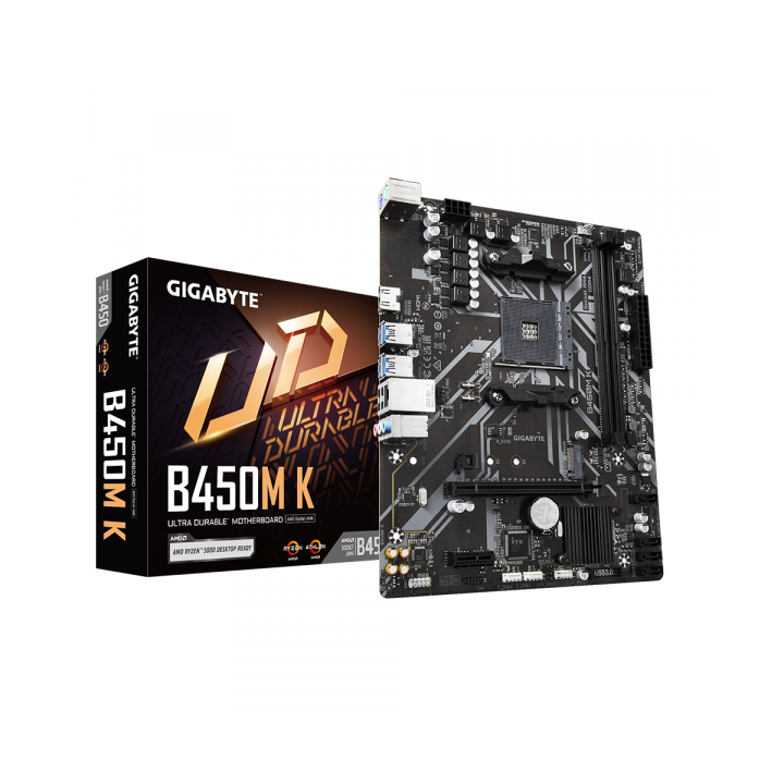Gigabyte B450M K Cartes mères Gigabyte Maroc