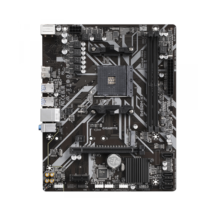 Gigabyte B450M K Cartes mères Gigabyte Maroc