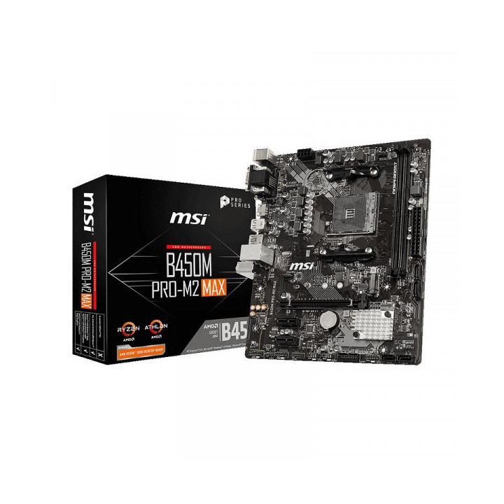 MSI B450M PRO-M2 MAX Cartes mères MSI Maroc