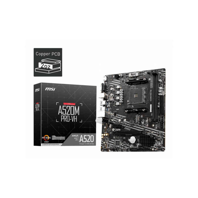 MSI A520M PRO-VH MSI A520M PRO-VH