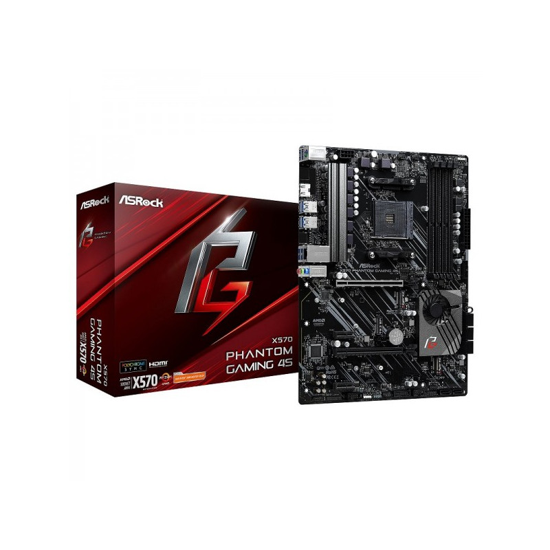 ASRock X570 PHANTOM GAMING 4S ASRock X570 PHANTOM GAMING 4S