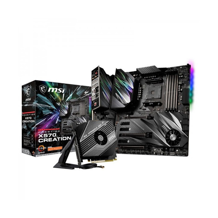 MSI PRESTIGE X570 CREATION Cartes mères MSI Maroc