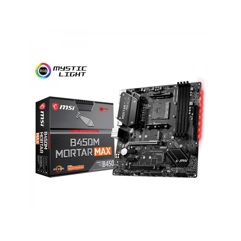 MSI B450M MORTAR MAX MSI B450M MORTAR MAX
