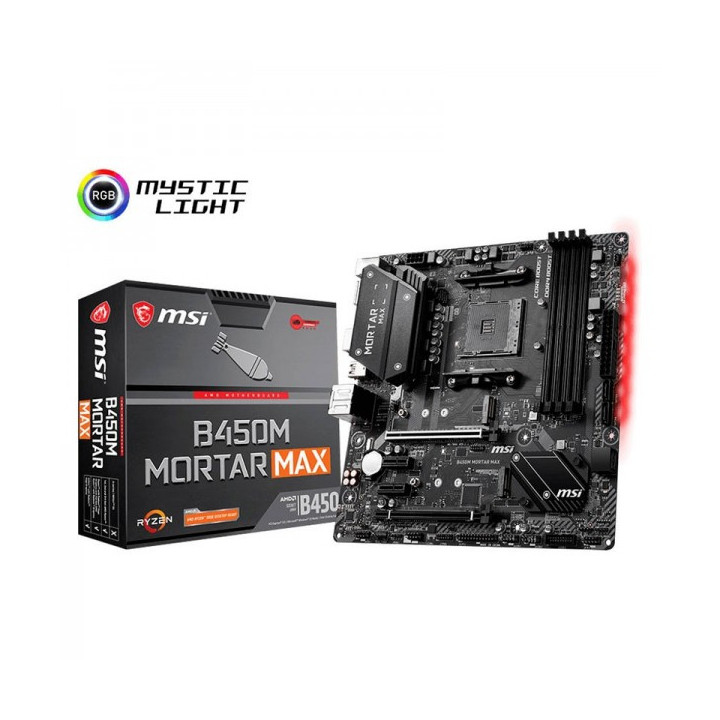 MSI B450M MORTAR MAX Cartes mères MSI Maroc