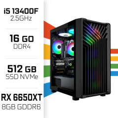 PC Gamer UltraPC i5 13400F/16GB/512GB SSD/RX6650XT 8GB Intel Core i...