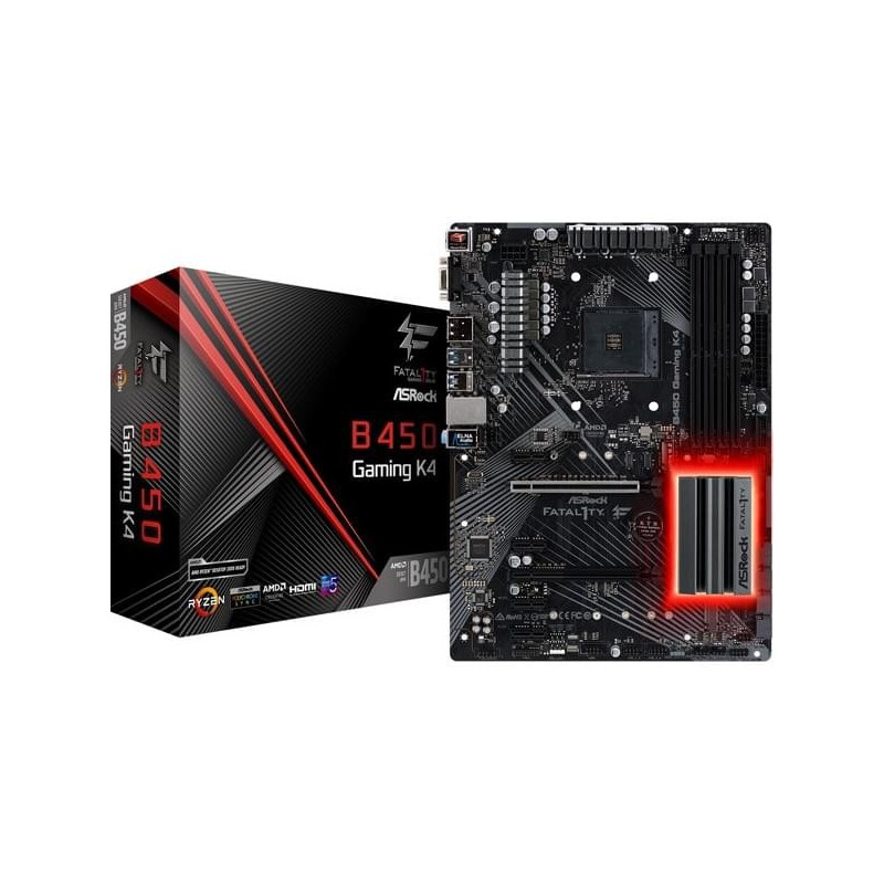 ASRock Fatal1ty B450 Gaming K4 ASRock Fatal1ty B450 Gaming K4