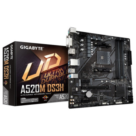 Gigabyte A520M DS3H Cartes mères Gigabyte Maroc