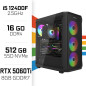 PC Gamer UltraPC Core i5 12400F/512GB SSD/16GB/RTX5060 Ti 8GB PC Gamer UltraPC Core i5 12400F/512GB SSD/16GB/RTX5060 Ti 8GB