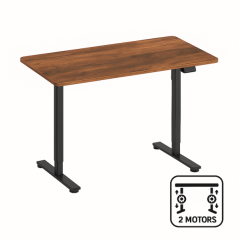 SKILLDESK Bureau Sur mesure à hauteur réglable (2 moteur)