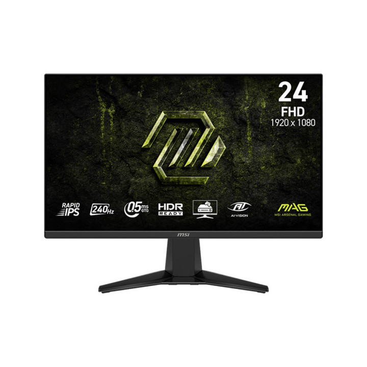 MSI MAG 245F X24 24" Rapid IPS 240Hz Moniteurs Gamer MSI Maroc