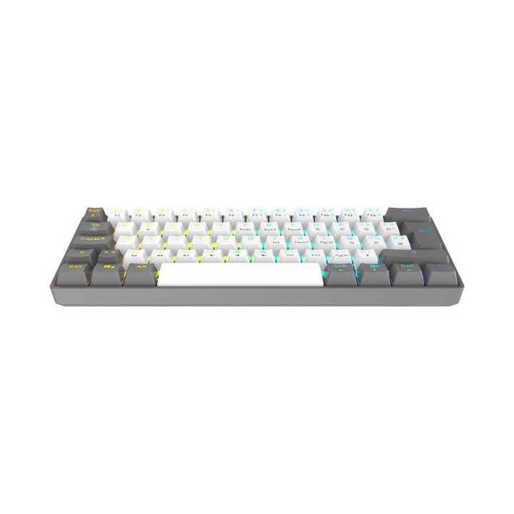 XTRMLAB Vortex Mini White/Dark Grey (Red Switch) Claviers XTRMLAB M...