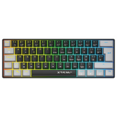 XTRMLAB Vortex Mini Black/Light Grey (Red Switch) Claviers XTRMLAB ...
