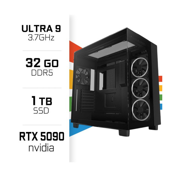 PC Gamer Ultra 9 285K/1TB SSD/32GB DDR5/RTX5090 PC Gamer Avancé Ult...