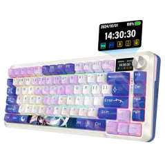 Redragon K708 Pro LCD Wireless Mechanical Keyboard (Anime) Claviers...