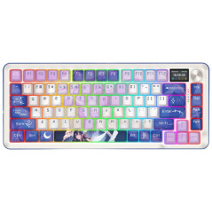 Redragon K708 Pro LCD Wireless Mechanical Keyboard (Anime) Claviers...