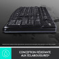 Logitech Keyboard K120 AZERTY Logitech Keyboard K120 AZERTY