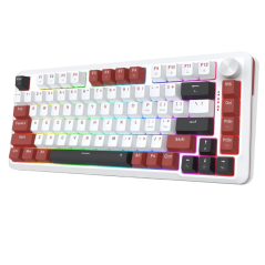 Redragon K721 Rapid Trigger Wired Mechanical Keyboard (Burgundy Red)
