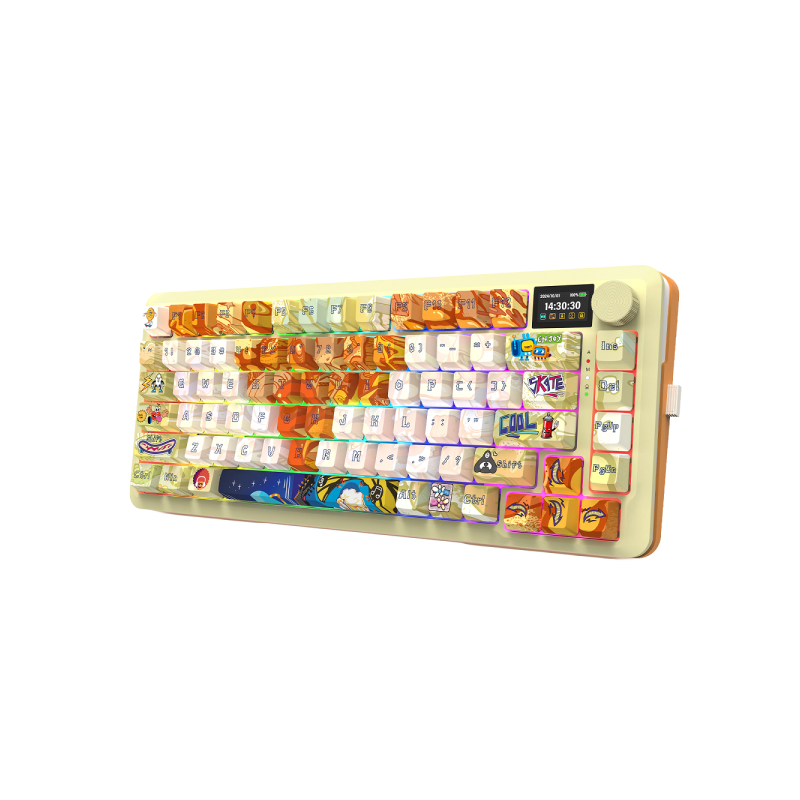 Redragon K708 Pro LCD Wireless Mechanical Keyboard (Doodle) Redragon K708 Pro LCD Wireless Mechanical Keyboard (Doodle)