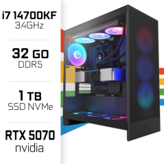 PC Gamer Ultrapc Intel Core i7 14700KF/1TB SSD/32GB DDR5/RTX5070 In...