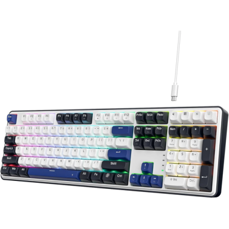 Redragon K689 Wired Mechanical Keyboard (Cerulean Polar) Claviers R...