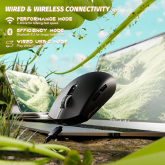 ATTACK SHARK G3 (Black) Souris ATTACK SHARK Maroc