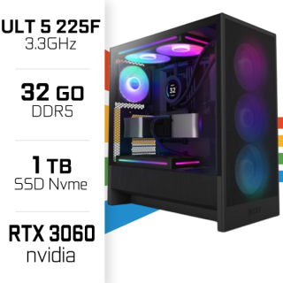 PC Gamer UltraPC Ultra 5 225F/1TB SSD/32GB/RTX3060 12GB PC Gamer St...