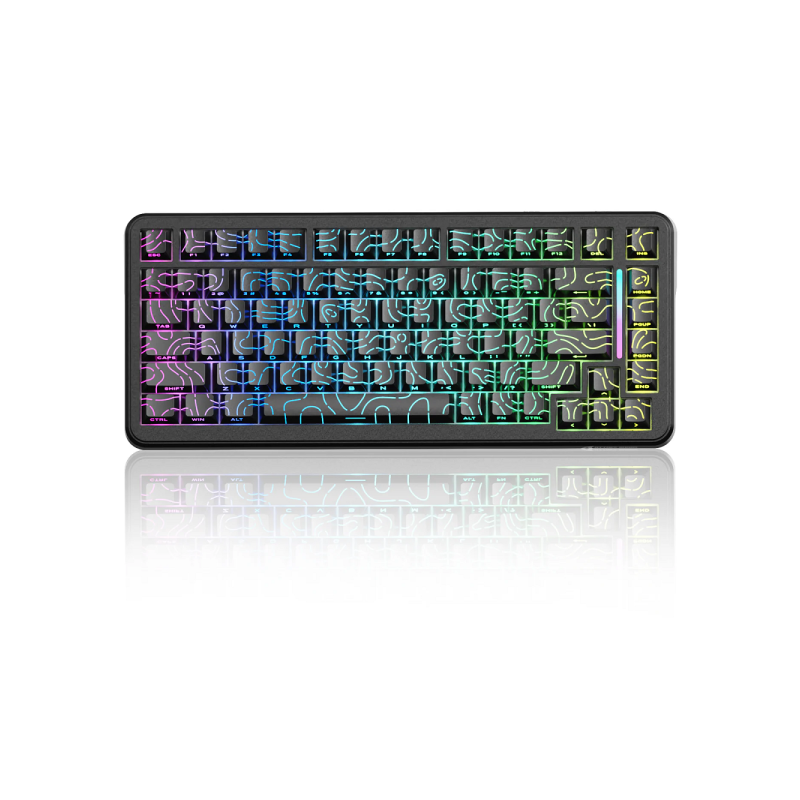ATTACK SHARK X82 Pro HE Magnetic Switch (Black Contours)
