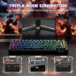 ATTACK SHARK X82 Pro HE Magnetic Switch (Black Contours)
