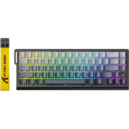 ATTACK SHARK X68 PRO HE Wireless Magnetic Switch (Moonlit Night) Cl...