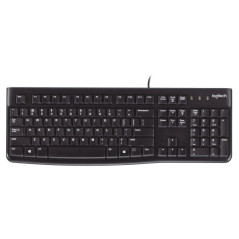 Logitech K120 Corded Keyboard (QWERTY) Claviers Logitech Maroc