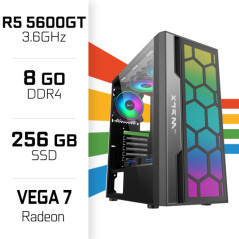 PC Gamer UltraPC Ryzen 5600GT/256GB SSD/8GB/Radeon Vega7 AMD Ryzen ...