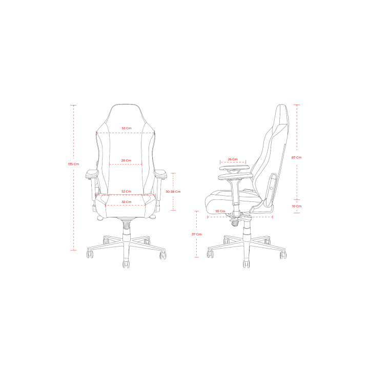 SKILLCHAIRS SC12 MILESTONE Chaise gamer SKILLCHAIRS Maroc